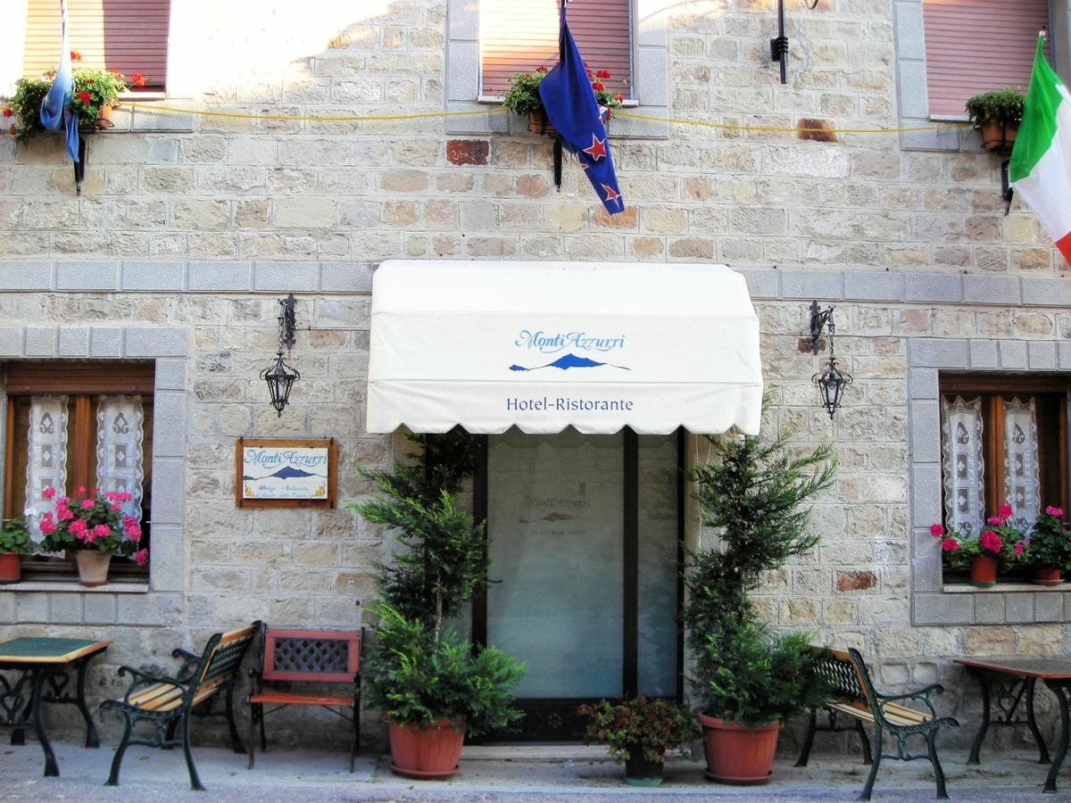 Hotel Monti Azzurri Montemonaco Exterior foto